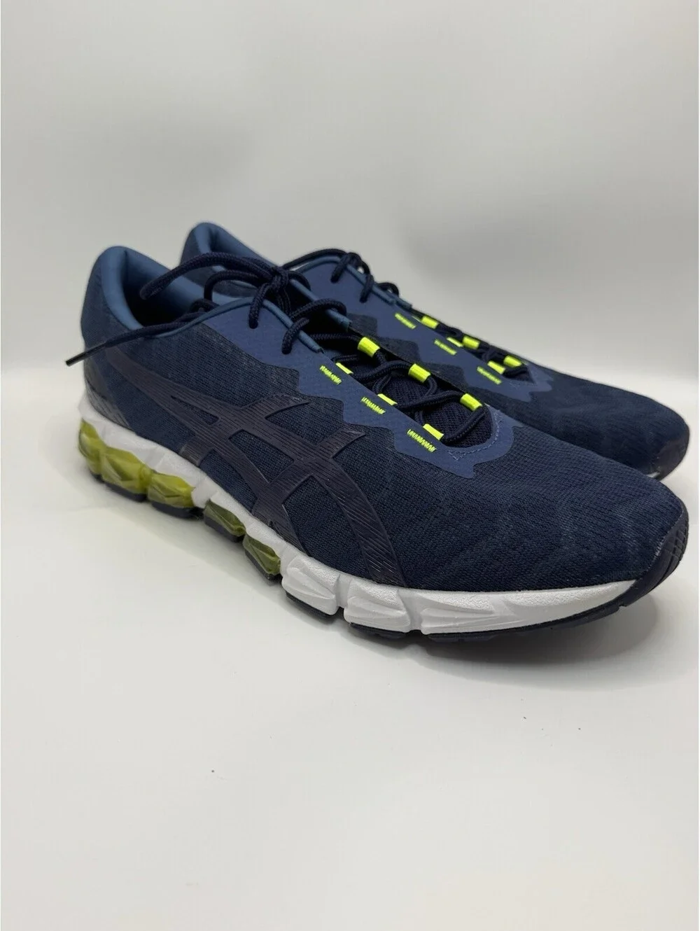 ASICS GEL-Quantum 180 5 Men's Athletic Running Shoes Navy White US 12.5 NWOB